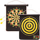 Set Darts Flippy Joc cu Două Fețe 6 Darts Incluse Magnetic Dimensiuni 37 X 40 Cm Design Clasic Multicolor
