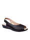 Women's Flat Sandals Anatomic in Black Color