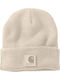 Beanie Unisex Căciulă cu Tricotaj Rib în culoarea Bej