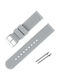 Gummi-Armband Gray 22mm