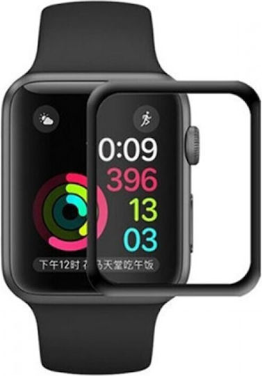 SiiPro Full Face Tempered Glass για το Apple Watch 42mm 1τμχ