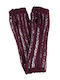 Kids Gloves Fingerless Purple