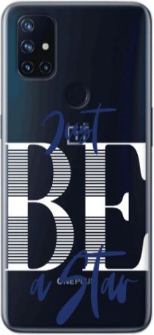 Oneplus Nord 10 Fii Doar O Stea Carcasă Transparentă din Silicon TPU