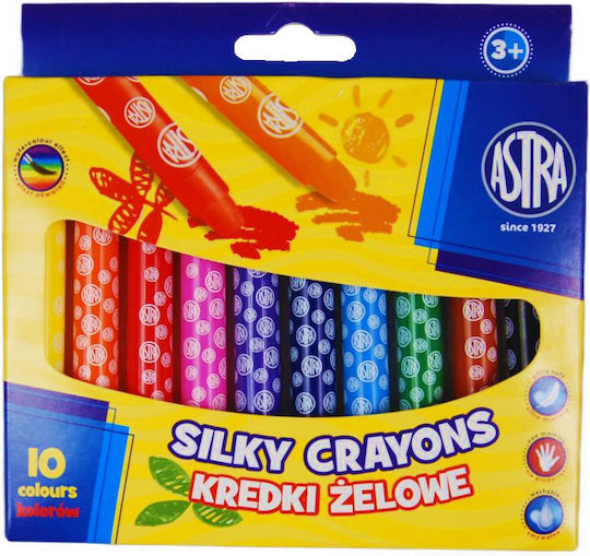 Twistable Gel Crayons 10 Colors Astra
