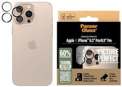 PanzerGlass PicturePerfect Προστασία Κάμερας Tempered Glass Διάφανο για το Apple iPhone 16 Pro, iPhone 16 Pro Max
