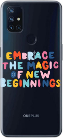 Oneplus Nord 10 Embrace Transparent Silicone Tpu Θήκη