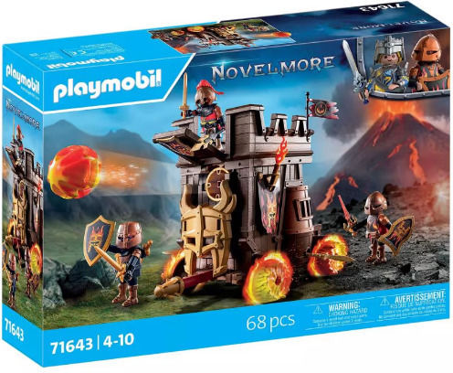 Playmobil Novelmore Обсадна кула на Burnham за 4-10 години
