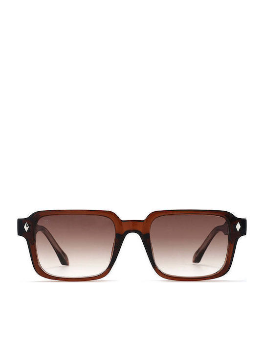Red Raven Fade Unisex Γυαλιά Ηλίου με Καφέ Κοκκ...