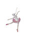 Hängendes Ballerina Ornament Acryl 11x15cm