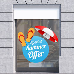 Summer Window Display Offer