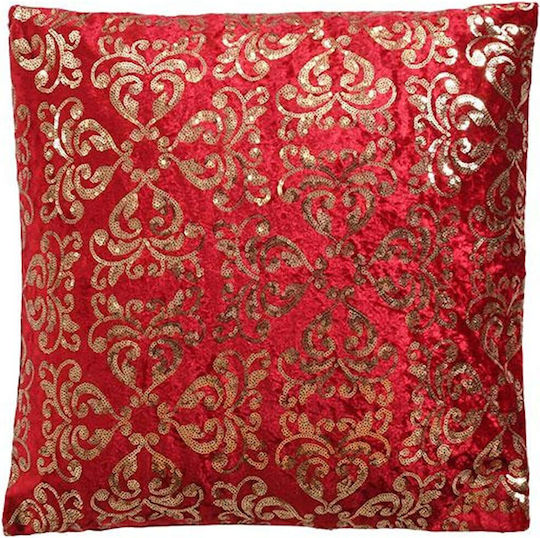 Fylliana Fylliana Zierkissen Sofa-Kissen Fl001 Rote 45x45cm