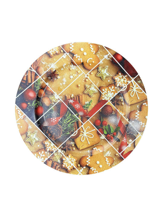 XMASfest Christmas Platter Plastic D31cm.