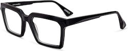Genesis Männlich Kunststoff Brillenrahmen Schwarz GV1615 03-09