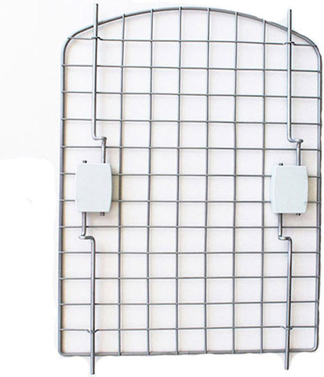 Vesta aus Metall in Silber Farbe 35.5 x 63.5 x 63cm