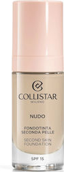 Collistar Second Skin Лилаво/бяло SPF15 #3n-nat...