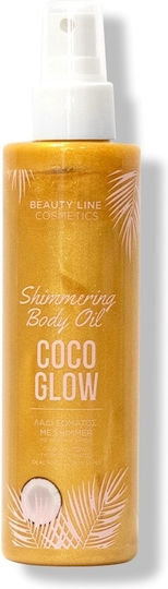 Beauty Line Coco Glow Λάδι με Λάμψη 200ml