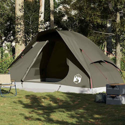 vidaXL Campingzelt Iglu Braun für 6 Personen