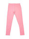 Kinder Leggings Lang Pink