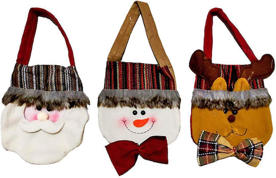 XMASfest Christmas Gift Bag 25x21cm Various Colors
