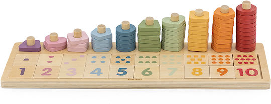 Viga Toys Εκπαιδευτικό Παιχνίδι Γράμματα & Αριθμοί από Ξύλο