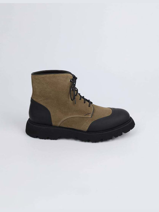 Calce Beige Men's Boots