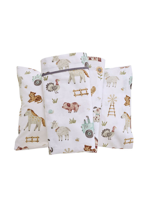 Das Home Baby Sheets Set Crib Cotton Coffee, Gr...