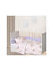 Das Home Set Baby Bettlaken Für Krippe Baumwolle Flieder Rosa 130x170cm 3Stück