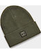 Halftime Beanie Unisex Σκούφος Πλεκτός σε Πράσινο χρώμα