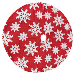 Snowflake Tree Apron with Velvet Texture Snowflake Tree Apron with Velvet Texture