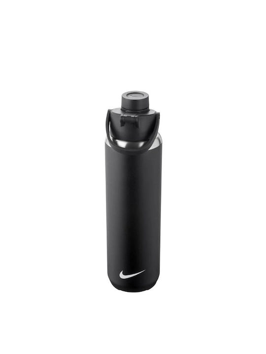 Nike Recharge Water Bottle Stainless Steel 700ml Black