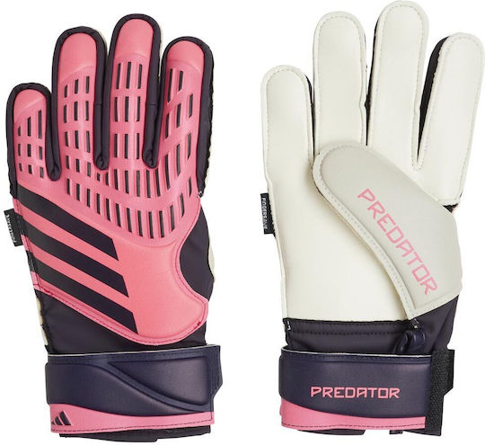 adidas Predator Match Fingersave Голмански ръкавици Детски Розов