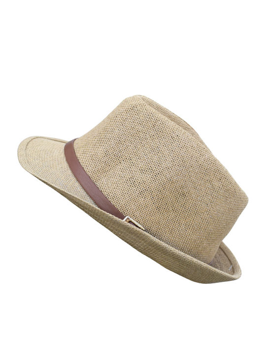 Hat Fedora Beige