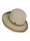 Frauen Gestrickt Hut Beige