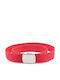 Men's Belt Webbing Belt Red