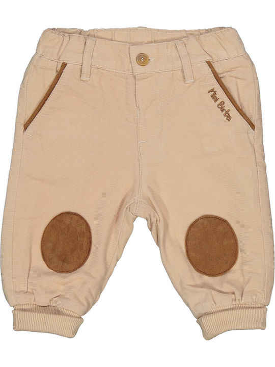 Kids' Corduroy Pants Beige