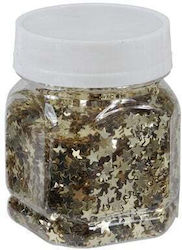 Gold Star-Shaped Confetti 80gr