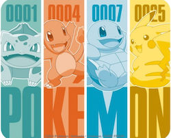 Abystyle Pokemon Подложка за мишка с начални покемони гъвкава