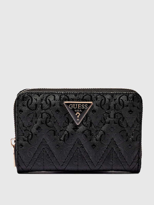 Leder Guess Geldbeutel Schwarz Klein Guess Wallet Guess