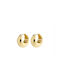 Pilgrim Earrings Hoops Gold Plated