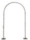 Christmas Decorative Illuminated Metal Tree 230cm IP44 Black