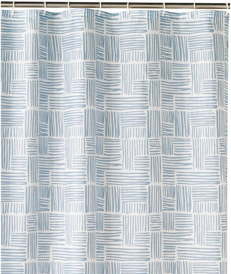 Kentia Logan Κουρτίνα Μπάνιου Υφασμάτινη 180x200cm 19