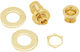 Gotoh Guitar Strap Buttons in Gold Color