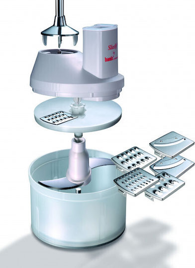 Bamix Slicesy Multifunktionaler Schneider Hellgrau Bamix Slicesy Multifunktionaler Schneider Hellgrau
