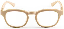 Contacta Mayfair Damen Lesebrille +2.00 in Beige Farbe Contacta Mayfair Damen Lesebrille +2.00 in Beige Farbe