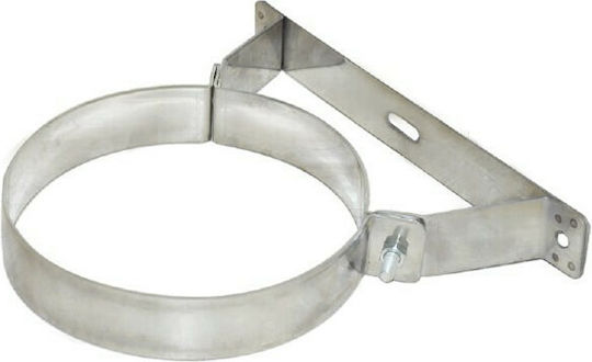 Edelstahlverstärkter Kaminträger Inox Φ130.4