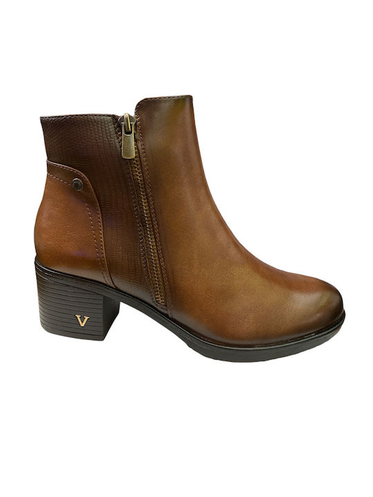 Envie Shoes Stiefeletten Damen Braun