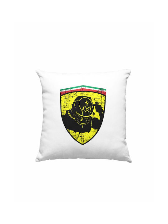TKT Sofa-Kissen Hamilton Scuderia Edition Weiß 40x40cm HSCE-Kissen