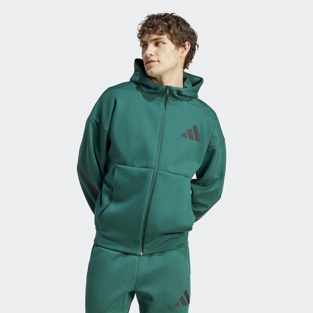 D。 adidas Z.N.E. Geacă Cu Glugă Verde JF6539 | Skroutz Romania