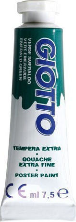 Giotto Extra Fine Τέμπερα Ζωγραφικής Emerald Green σε Σωληνάριο 7ml