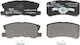 Delphi Brake Pad for Citroen C4 Aircross / C-Crosser Dodge Avenger Jeep Compass Lancia Flavia
